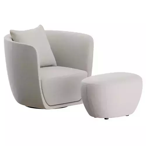 Softnoons Armchair by DePadova