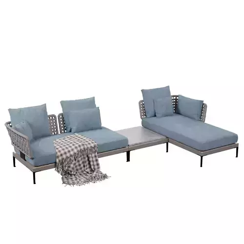 Minotti Patio Sectional Sofa