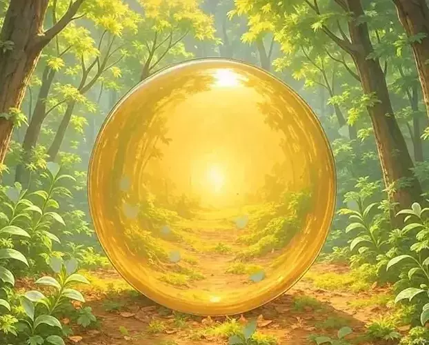 Just a Gold Sphere