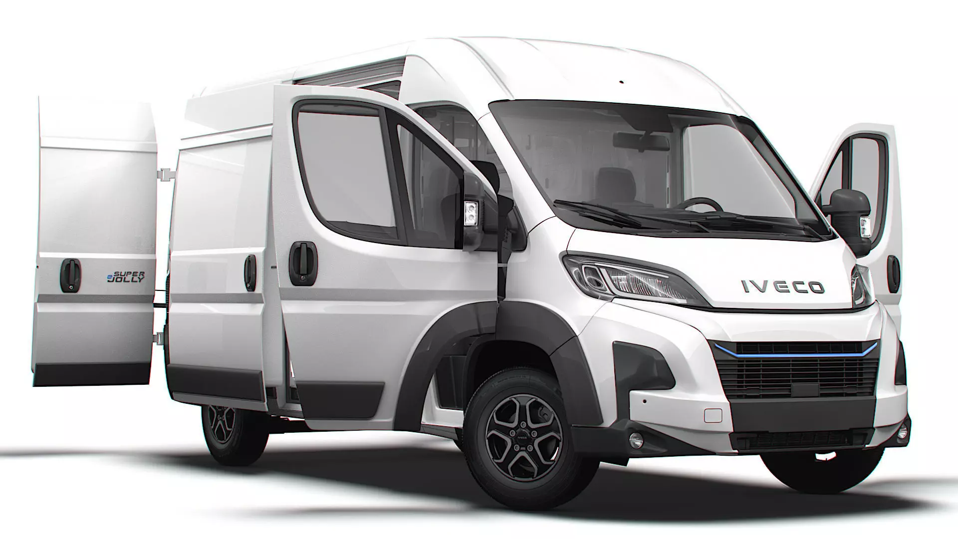Iveco eSuperJolly L2H2 HQ Interior 2025 3D model