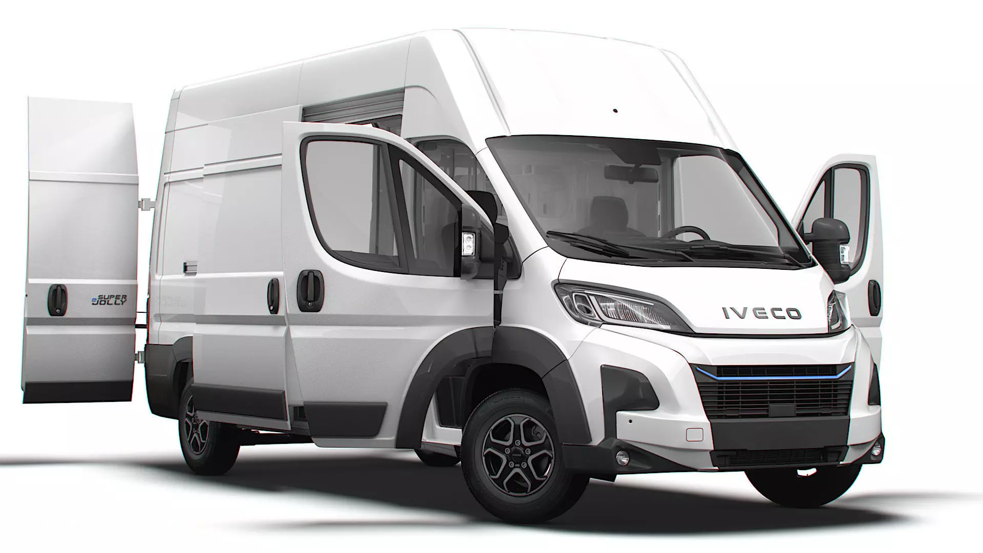 Iveco eSuperJolly L3H3 HQ Interior 2025 3D model