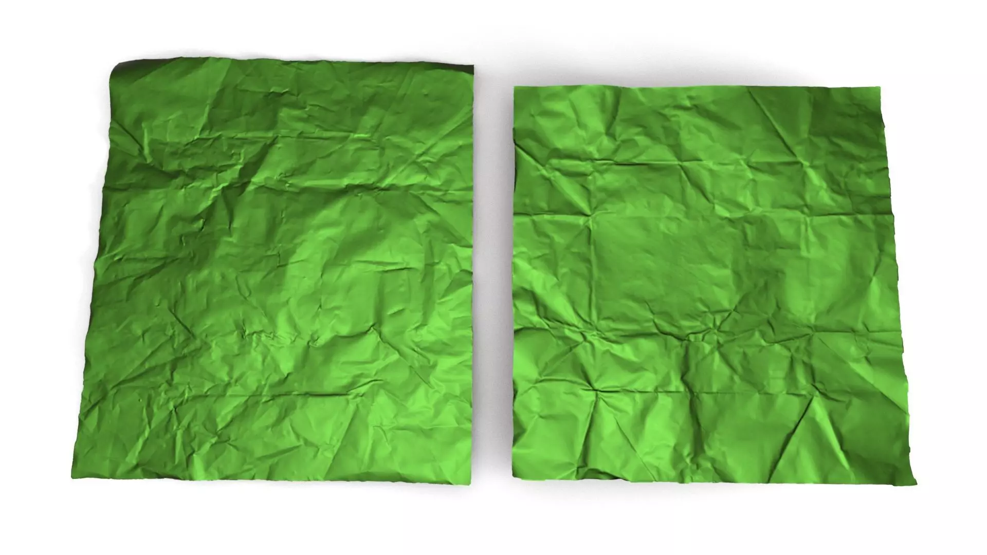 Crumpled Paper-foil 3d scan 3D model
