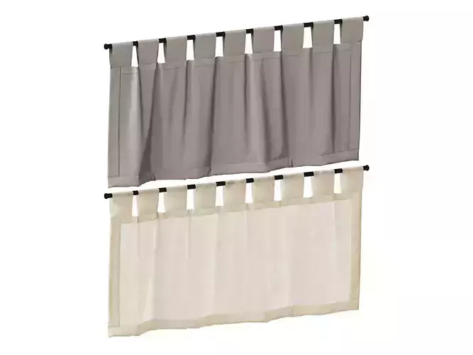 Curtain HE-No 03 Cafe Curtain 01