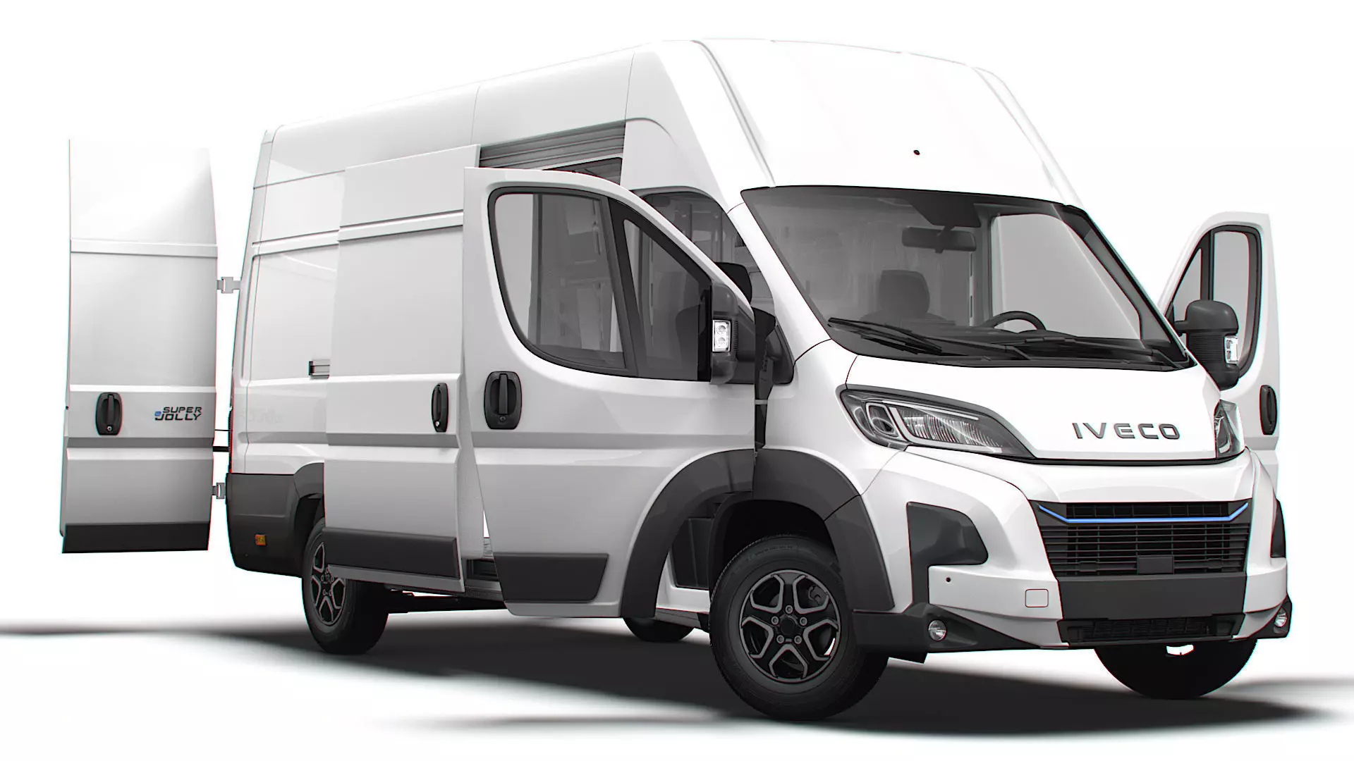 Iveco eSuperJolly L4H3 HQ Interior 2025 3D model