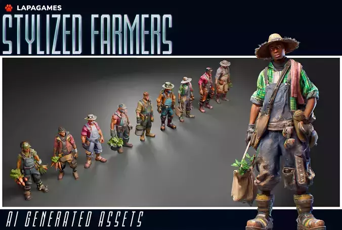 Stylized Farmers