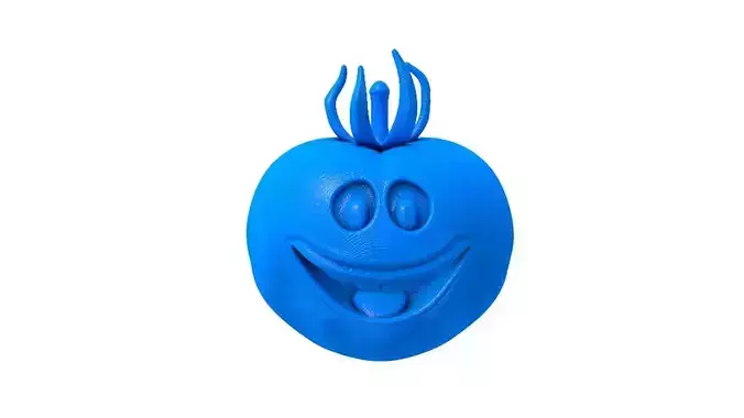 Tomato Character STL -  Funny Tomato Figurine 