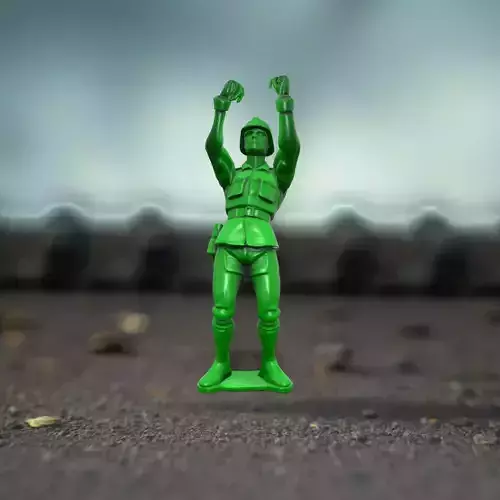 Green Army Soldier model pack