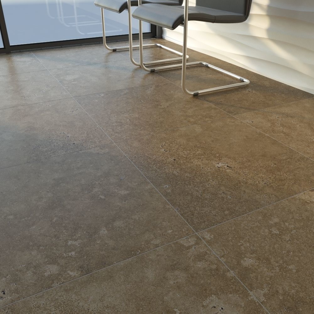 TUREX INTERNATIONAL Travertine Tiles Set 3D model_5