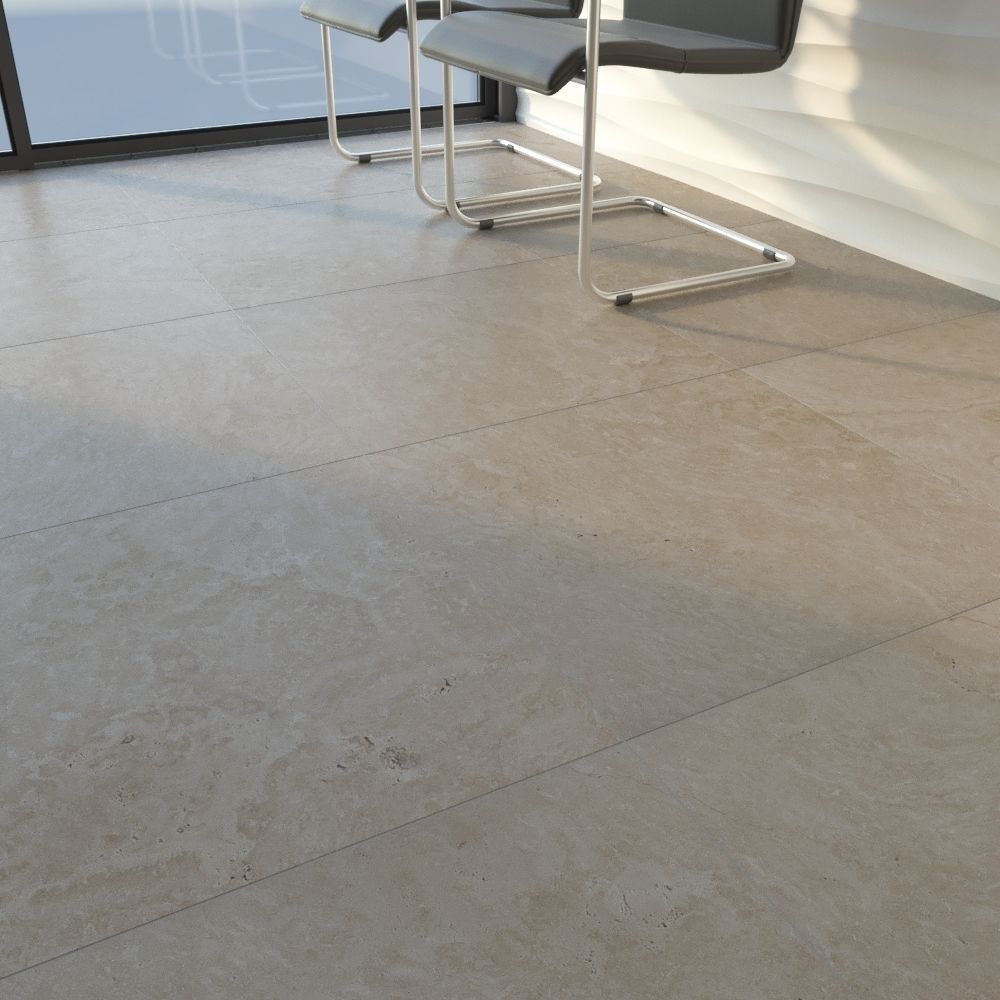 TUREX INTERNATIONAL Travertine Tiles Set 3D model_3