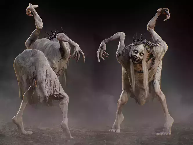 The Horror Crooked Woman