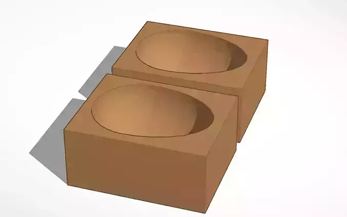 easter egg molds Free 3D print model