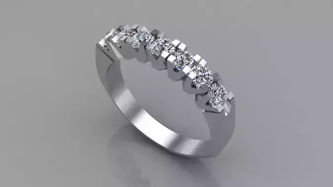Half Band Ring