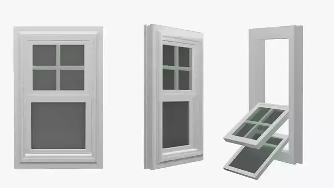 Adjustable Foldable PVC Window