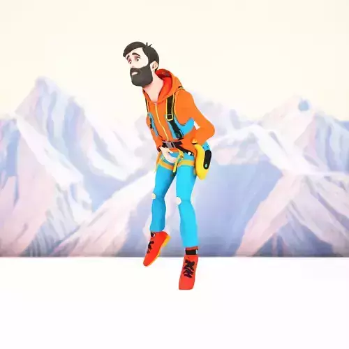 Vibrant Adventurer Character model pack