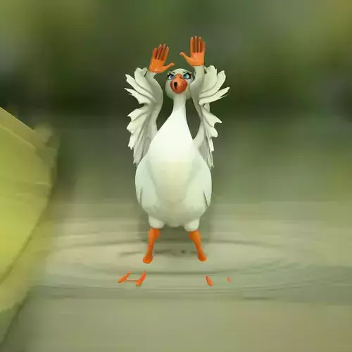 Charming Goose Character model pack