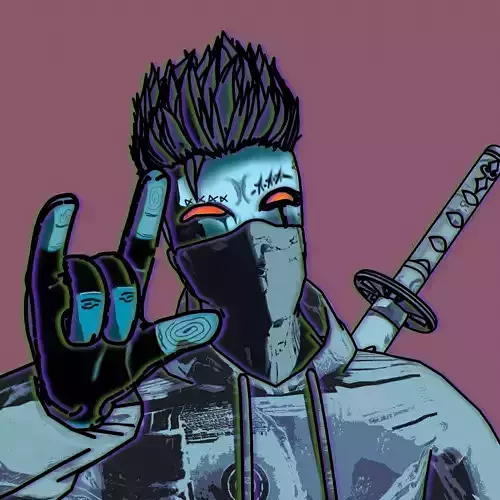 Sci-Fi Ninja Boy Fully rigged Character