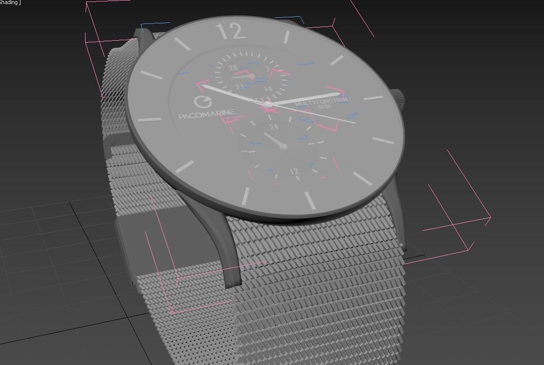 watch 3D model_1
