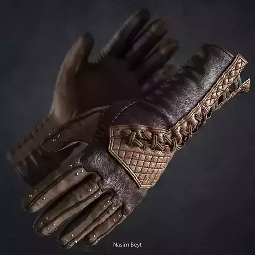 Women and Men Gloves- Marvelous Designer