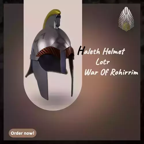 Haleth Rohan Helmet lord of the rings 3d digital download