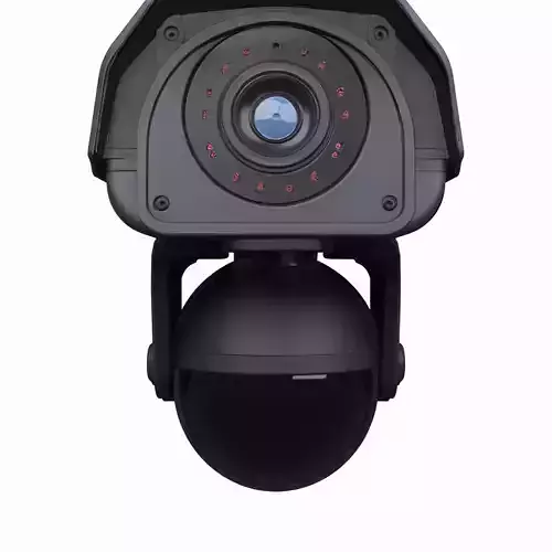 3D Security Camera Pan-Tilt Infrared Dome for Banking