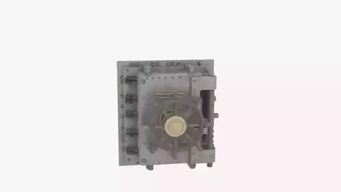 Professional 3D Heavy Duty Steel Precision Security Vault Door