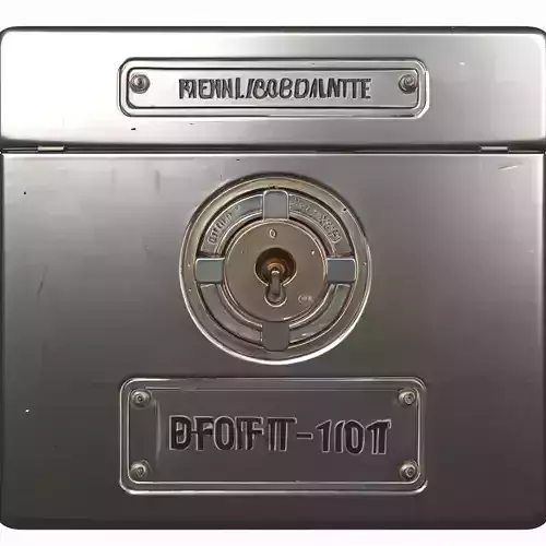 3D Premium Stainless Steel Bank Deposit Box Security Features