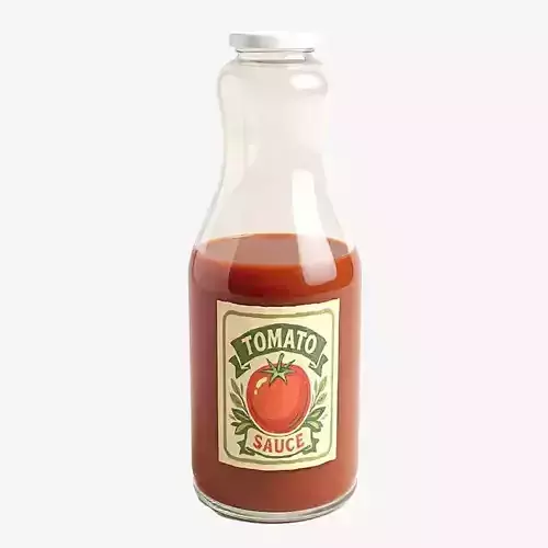 Tomato Sauce Bottle 