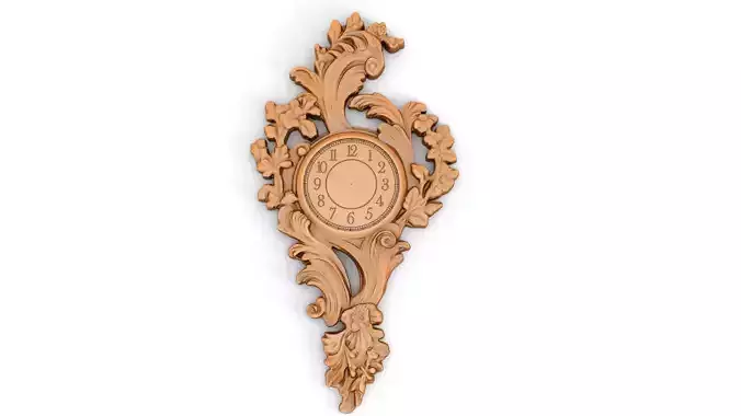 cnc carving clock v2 600x315x27mm