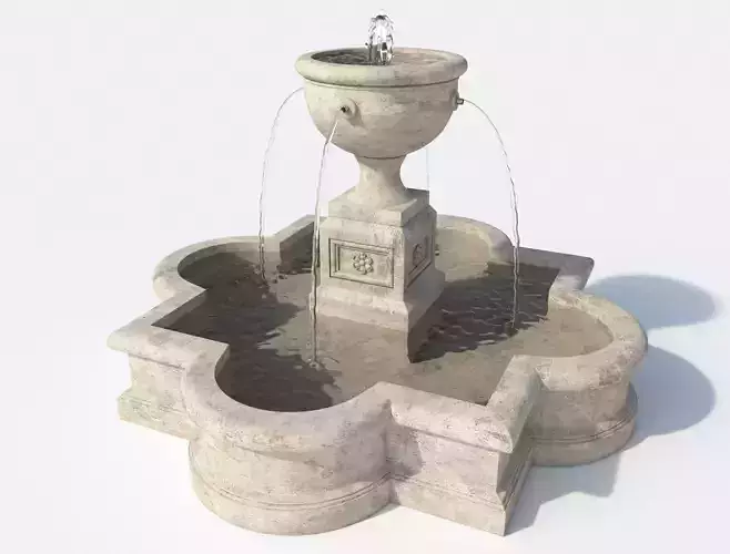 Fountain 3D model