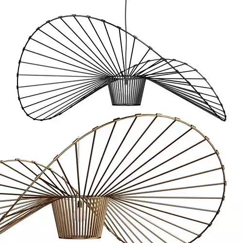 Handmade Bamboo Woven Vertigo Pendant Lamp Light