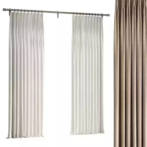 Japandi Linen Blackout Curtains