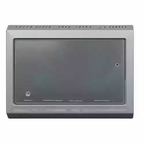 Detailed 3D aluminum LED queue display for banking