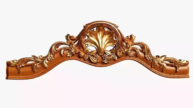  Classic Bed Fronton Ornament 2