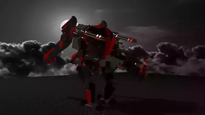 LOST robot 3D model