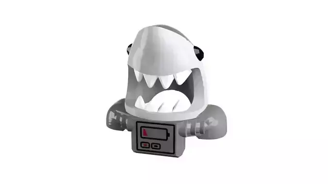 Custom3Dprint Minifigure Accessory - Ninjago Fish Helmets - 002