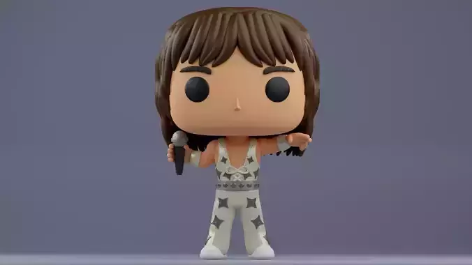 Rolling Stones legend Mick Jagger Funko 3MF and STLs