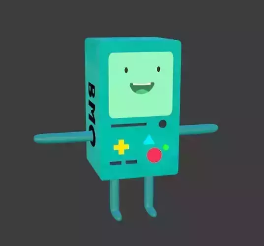 BMO 3D model - adventure time 