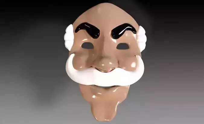 Mr Robot Mask 3D print model