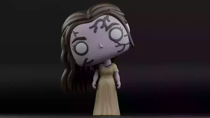  Haunting of Hill House Bent Neck Lady Funko 3mf and stls 