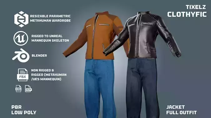 jackets and jean pants - clothyfic outfit