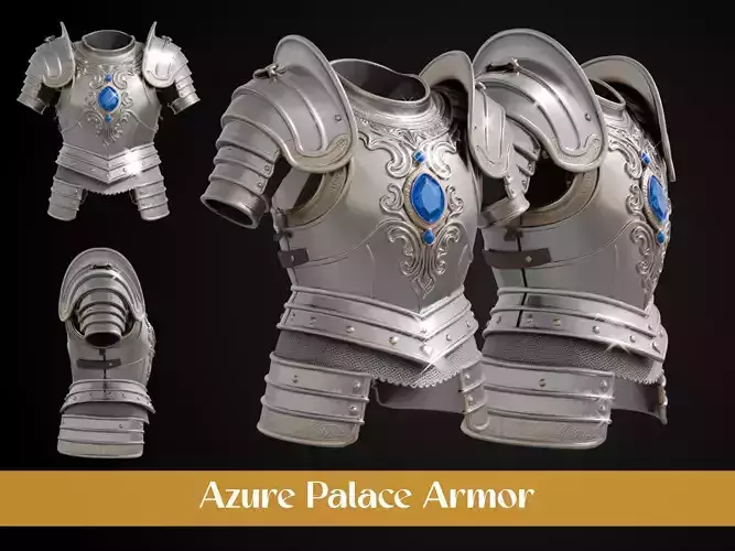 Stylized Persian Armor - Azure Palace