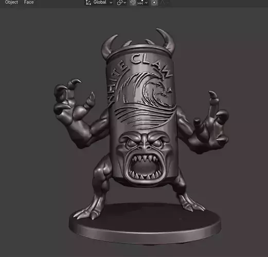 Print-Ready CAN Model  High-Quality STL File