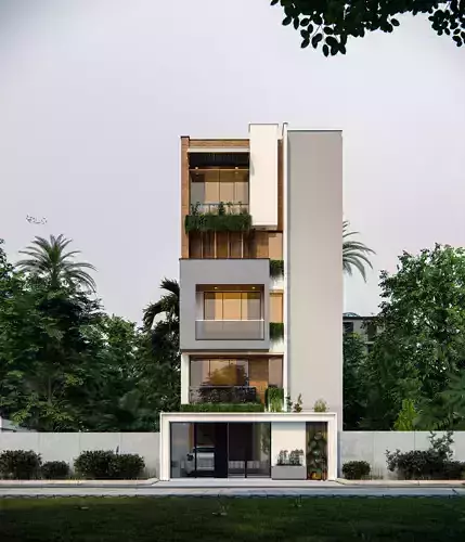 Modern Low Rise Residence