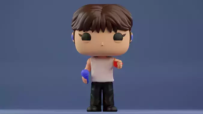 k pop star cha eun woo funko 3mf and stls from astr