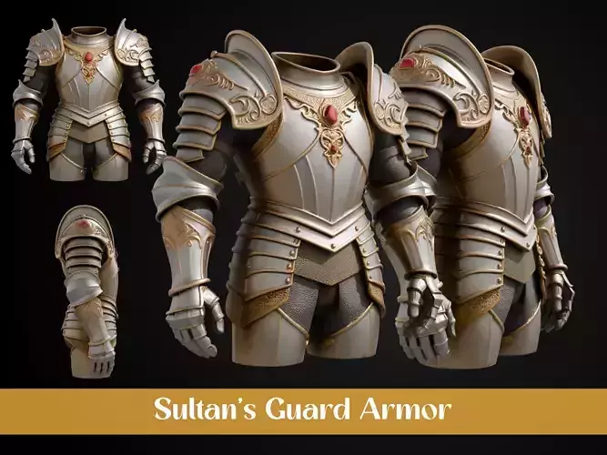 Stylized Persian Armor - Sultan Guard