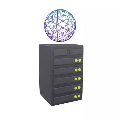 Server Computing Icon v1 004