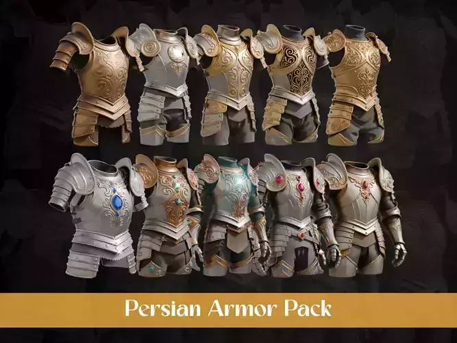 Stylized Persian Armor Pack