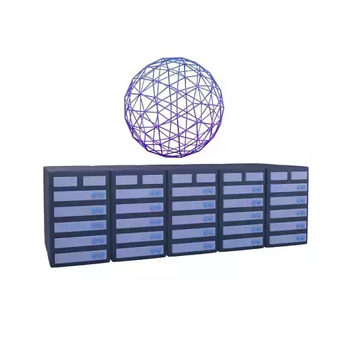Huge Server Computing Icon v1 003