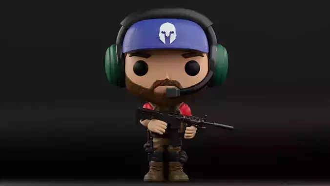 Ghost Recon Nomad Funko Pop 3mf and stls 