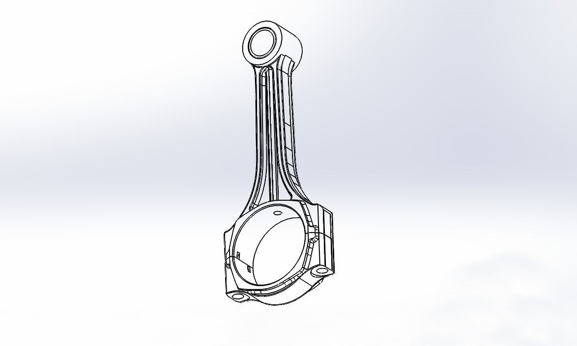 ENGINE CONNECTING-ROAD 3D model_4